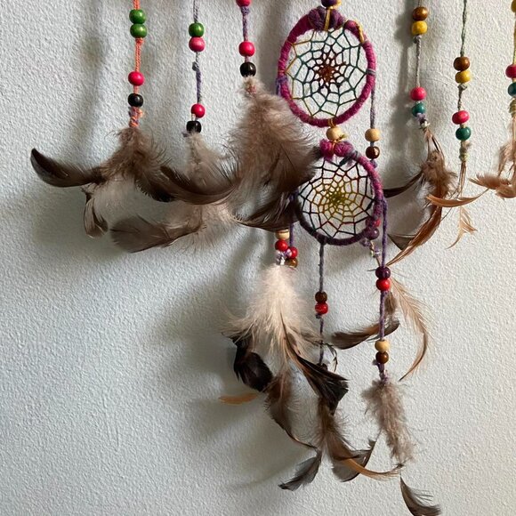 Handmade Colorful Dreamcatcher - Picture 4 of 4